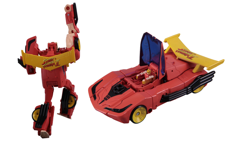 Illustration for article titled Street Fighter Transformers? Why The Hell Not